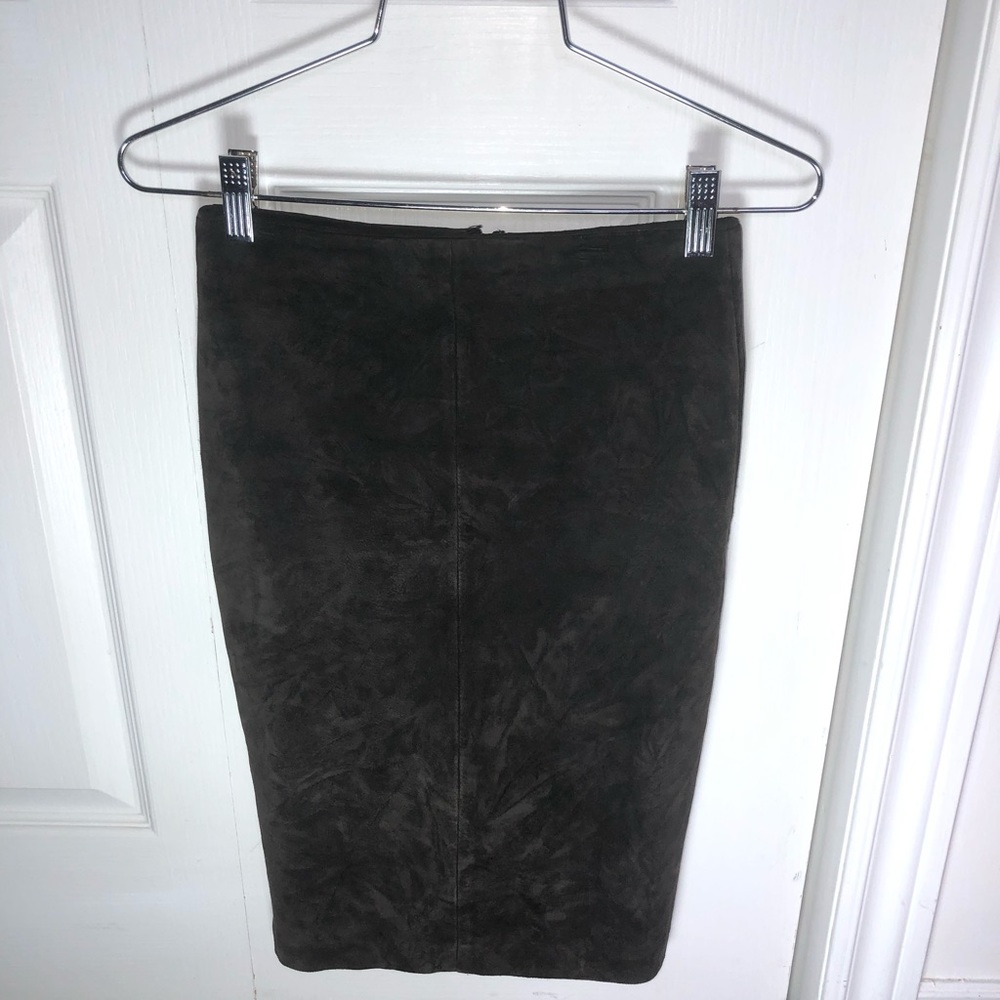 Danier suede pencil skirt